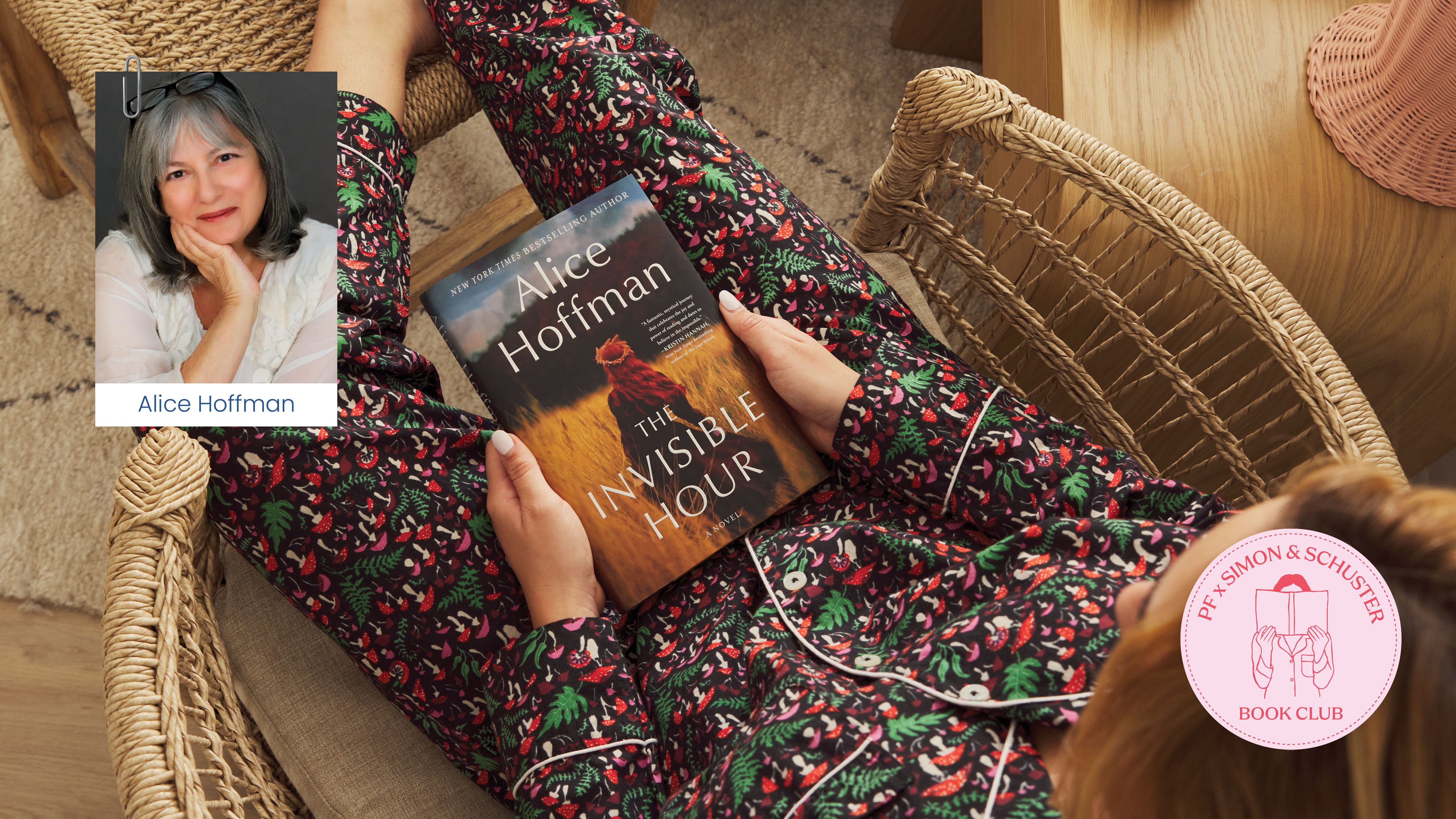 Alice Hoffman for Printfresh x Simon & Schuster Book Club