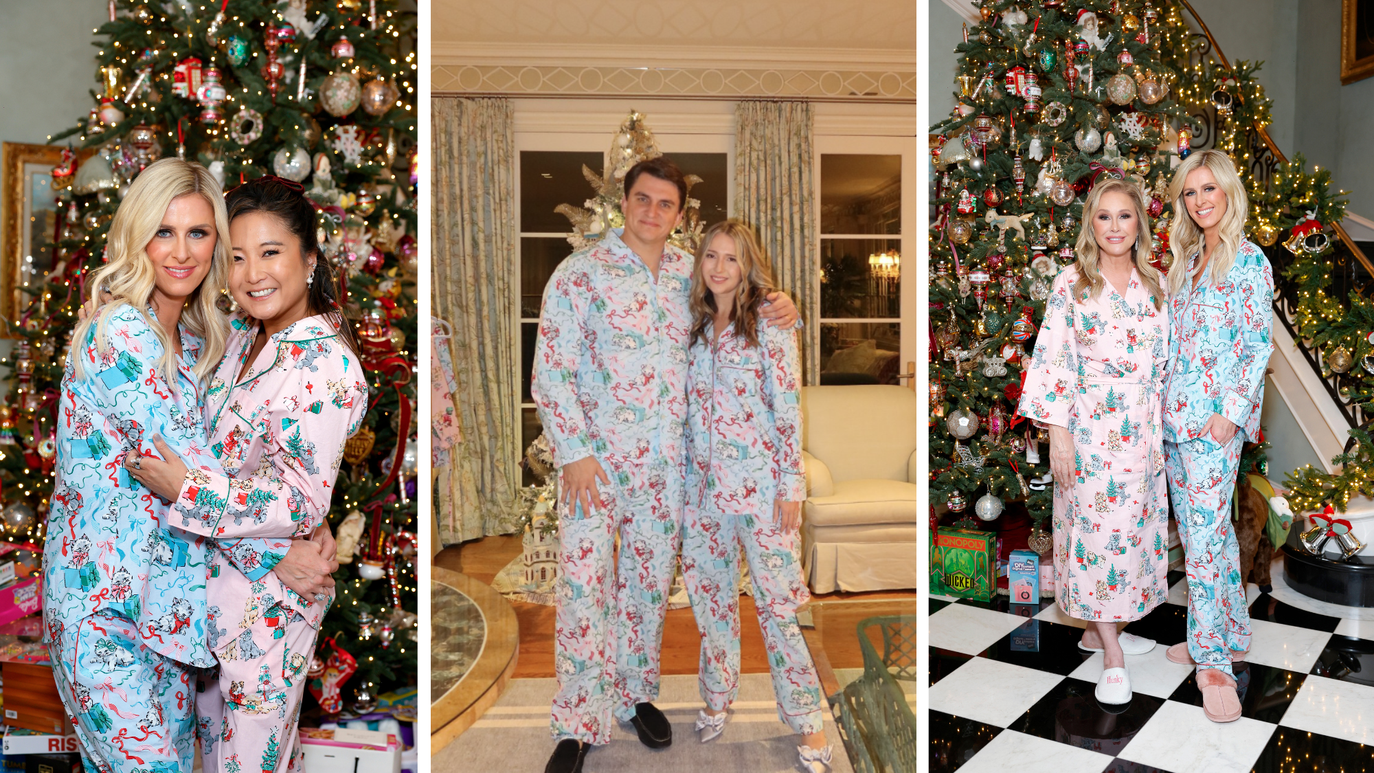 Exclusive Look: Kathy Hilton's Holiday Pajama Party with Printfresh