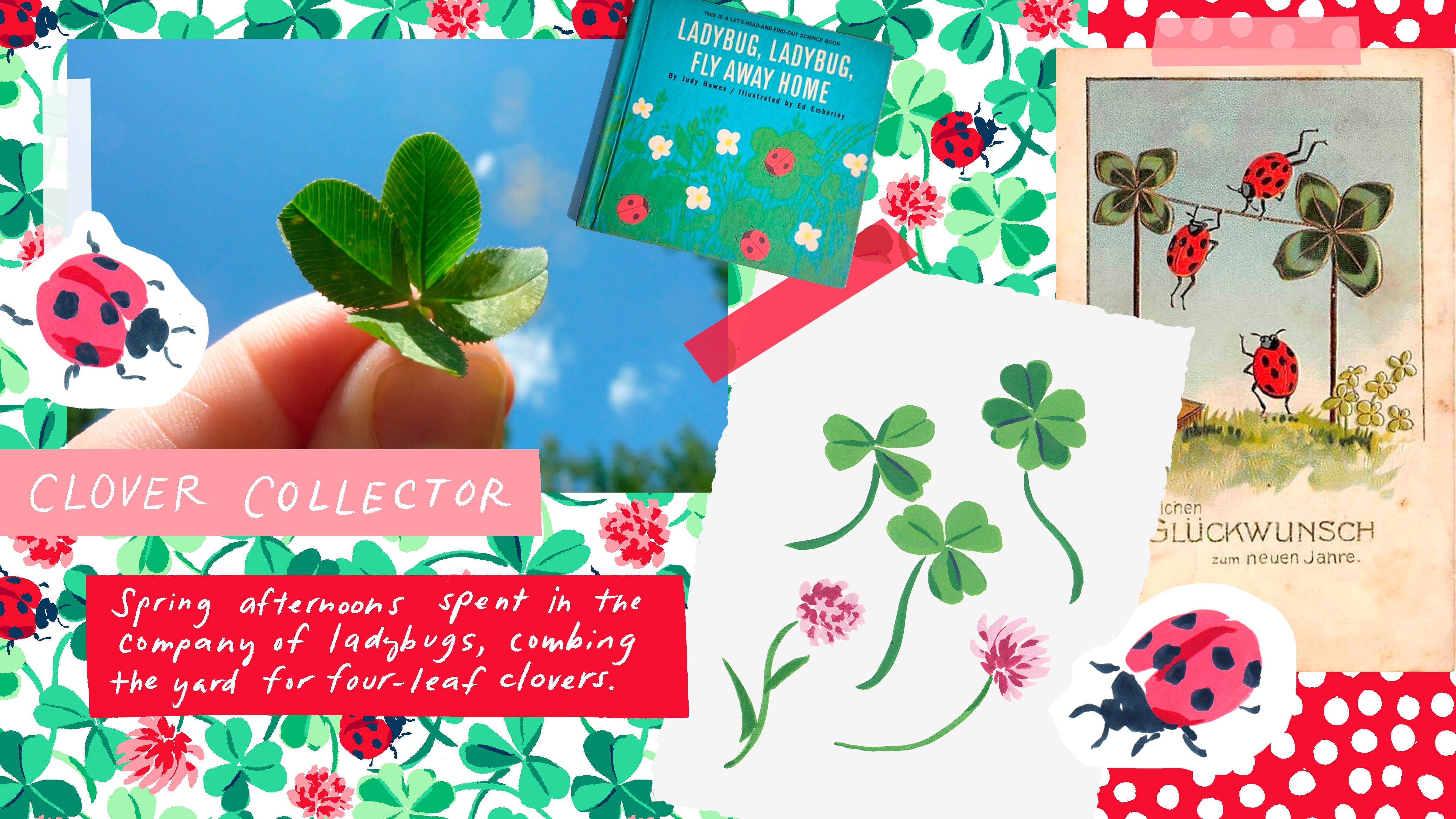 Clover Collector Behind the Print