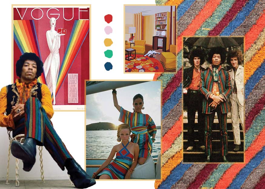Relaxed & Retro: Painted Stripe
